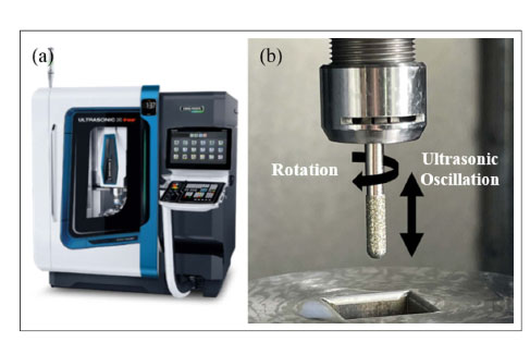 Investigation of the Ultrasonic Effect on Surface Topography of WC-Co in Grinding Operation with Different Cutting Variants
